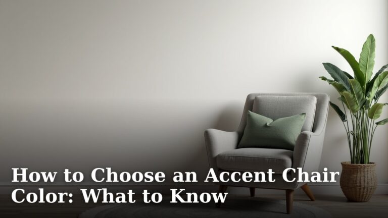 How to Choose an Accent Chair Color: What to Know