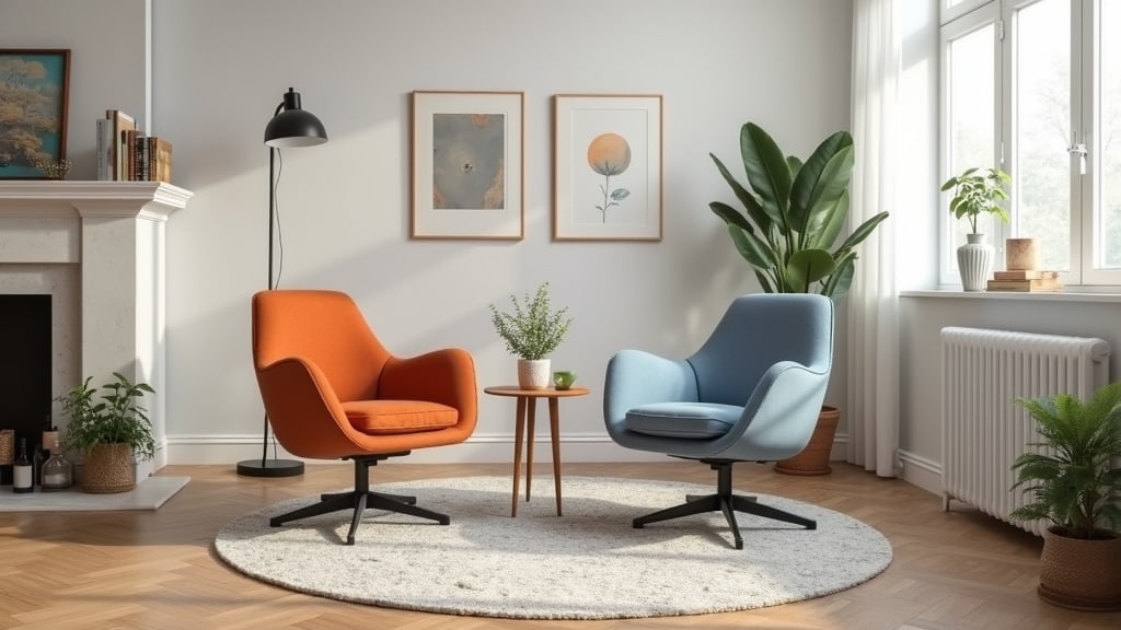 Are Swivel Chairs Good for Living Rooms?