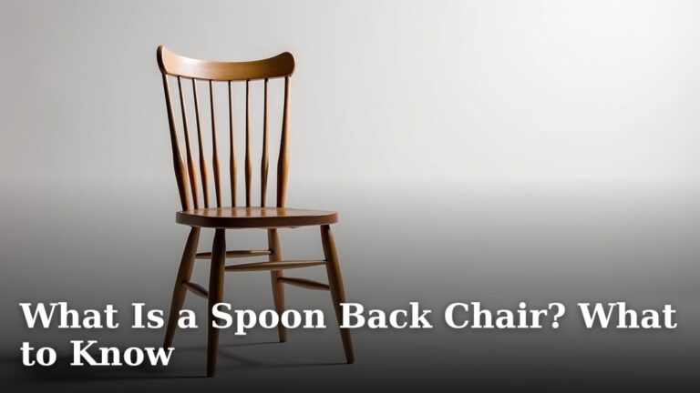 What Is a Spoon Back Chair? What to Know
