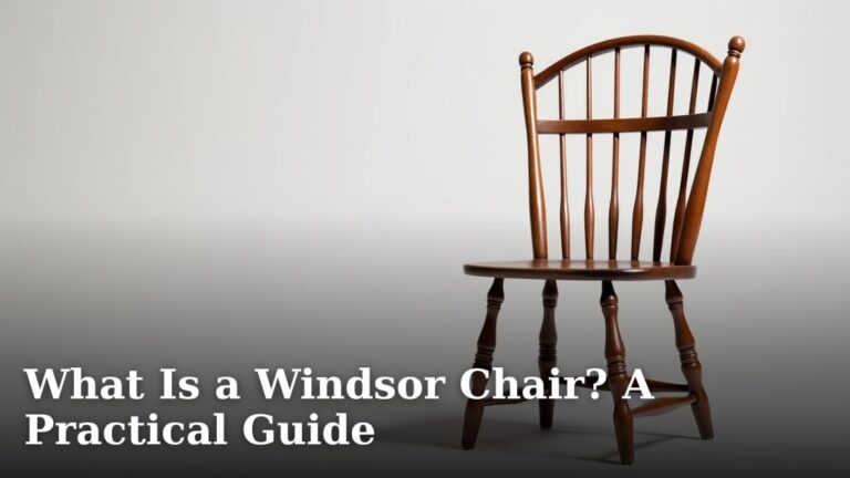 What Is a Windsor Chair? A Practical Guide